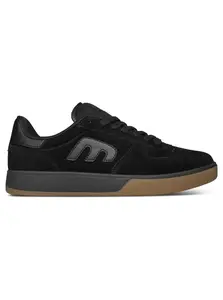Etnies pánské boty Emerson Black / Black / Gum | Černá | Velikost 9,5 US