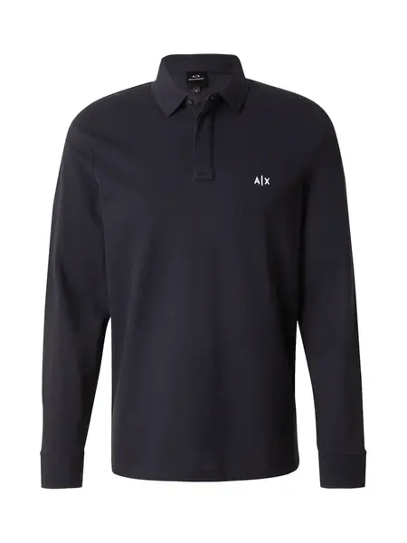 ARMANI EXCHANGE Tričko  námornícka modrá / biela