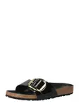 BIRKENSTOCK Šľapky 'Madrid'  zlatá / čierna