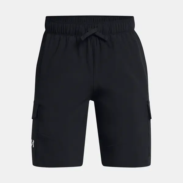 Under Armour Kraťasy UA Pennant Woven Cargo Short-BLK - Kluci