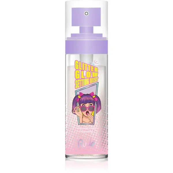Rude Cosmetics Glitter Glow fixační sprej na make-up se třpytkami 60 ml