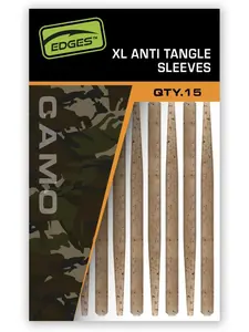 Fox převleky edges camo anti tangle sleeves 15 ks - xl