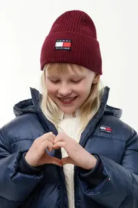 Tommy Hilfiger  pletená čepice dětská bavlněná