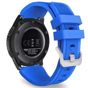 BStrap Silicone Sport remienok na Garmin Venu 2, blue