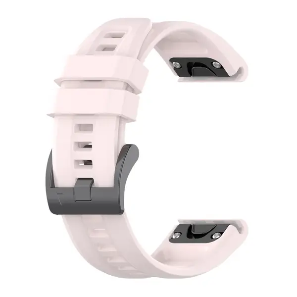 BStrap Silicone Carson remienok na Garmin Fenix 5 / 6 / 6 Pro / 7 / 8 / E 47mm, light pink
