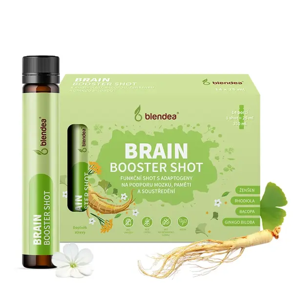 Blendea Shot Brain Booster s adaptogénmi