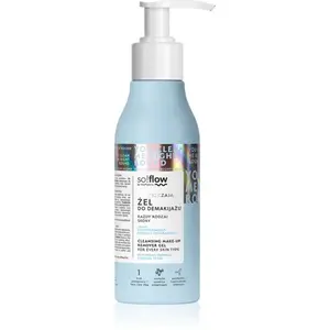 so!flow Cleansing Make-Up Removal Gel čisticí a odličovací gel pro všechny typy pleti 150 ml