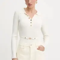 Body Fracomina dámské, béžová barva, FR25WT5001K43301