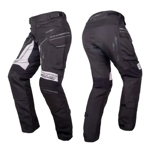 Moto kalhoty W-TEC Perguso černá 6XL