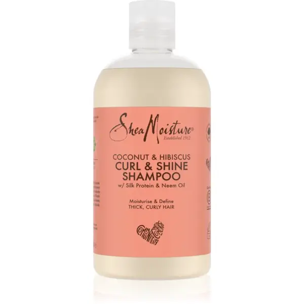 Shea Moisture Coconut & Hibiscus hydratační šampon pro definici vln 384 ml