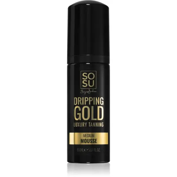 Dripping Gold Luxury Tanning Mousse samoopalovací pěna odstín Medium 150 ml