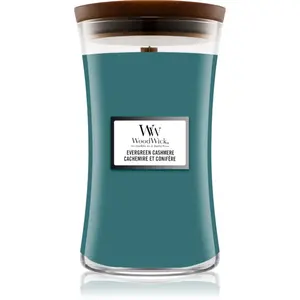 Woodwick Evergreen Cashmere vonná svíčka 610 g