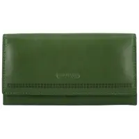 Dámská kožená peněženka zelená - Bellugio Valerie