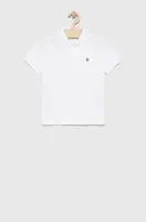 Dětská bavlněná polokošile United Colors of Benetton