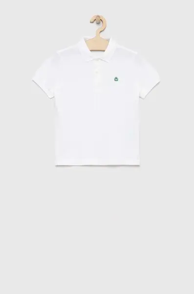 Dětská bavlněná polokošile United Colors of Benetton