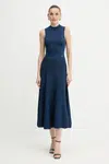 Šaty Guess CASSANDRA modrá barva, maxi, W5YK0S Z0241