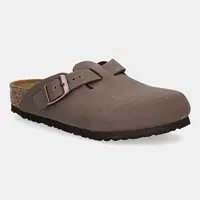 Dětské pantofle Birkenstock Boston hnědá barva, 1030809