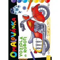 Omalovánka Vozidla a roboti