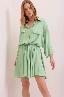 Dámské šaty Trend Alaçatı Stili Summer