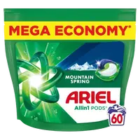 ARIEL Allin1 PODS, Mountain spring, kapsle na praní, 60 ks