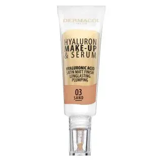 Dermacol Hyaluron Make-up & Serum make-up s kyselinou hyaluronovou 03 Sand 25 g