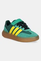 Dětské tenisky adidas BARREDA DECODE zelená barva, JQ8848