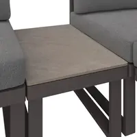 Ambia Garden ZAHRADNÍ STŮL, kov, kámen, 67/43/35 cm