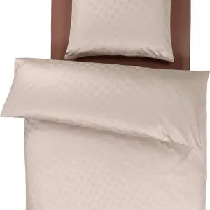 Joop! Sada povlečení CORNFLOWER 40 x 80 cm a 155 x 200 cm, písková