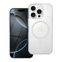 Zadní kryt Drop Glue Colorful Ring Mag Cover compatible with MagSafe pro Apple iPhone 12 Pro Max, bílá