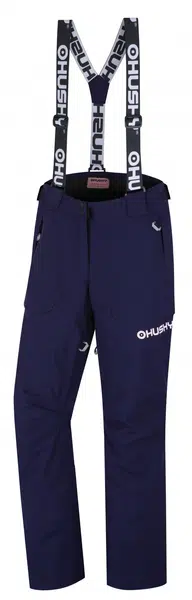 Husky Grati L S, dark blue Dámské lyžařské kalhoty