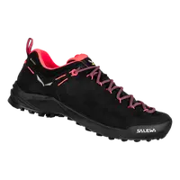 Salewa Wildfire leather GTX EU 42 ½, Black/Fluo Coral Dámské trekové boty