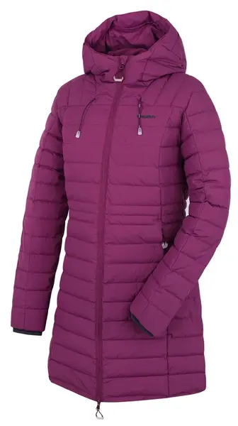 Husky Daili L L, deep wine Dámský péřový kabát