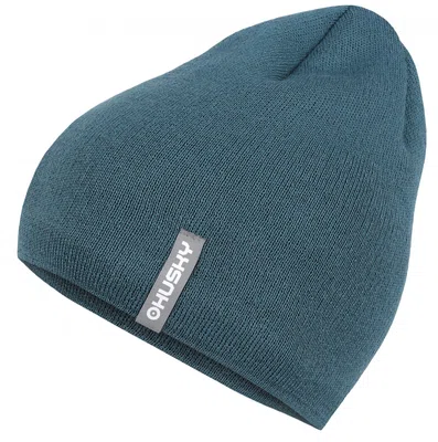 Husky Merhat 3 L-XL, dark turquoise Pánská merino čepice