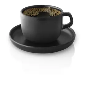 Šálek s podšálkem Nordic Kitchen 0,2l, černý - Eva Solo