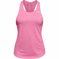 Dámské běžecké tílko Under Armour Streaker 2.0 Racer Tank Lipstick XS