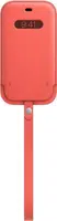 Apple MagSafe Leather Sleeve ochranný kryt MHYA3ZM/A pro Apple iPhone 12/12 Pro, pink citrus