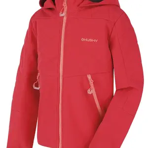 Husky Salex K 164-170, pink Dětská softshell bunda
