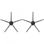 Boční kartáčky pro Xiaomi/Roborock - soft glue black 2ks