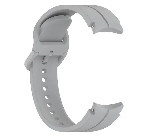 Silikonový řemínek pro hodinky Samsung Galaxy Watch 4 / Watch 5, šedá