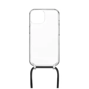 Pouzdro FIXED Pure Neck s černou šňůrkou na krk pro Samsung Galaxy A16 5G