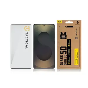 Ochranné tvrzené skloTactical Glass Shield 5D pro Samsung Galaxy S25 Ultra, černá