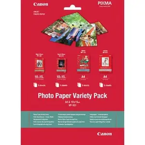 Canon Photo Paper Variety Pack VP-101 0775B079, 20ks, bílý, foto papír