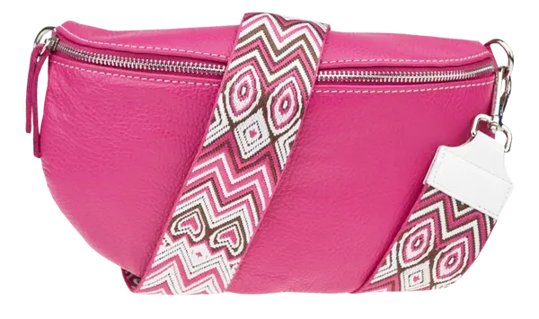 NovaKabelka.cz Reni Grande Fuxia s přídavným popruhem VIII