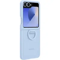 Silikonový zadní kryt Samsung EF-PF741TLEGWW pro Samsung Galaxy Z Flip6/7 FE, modrá