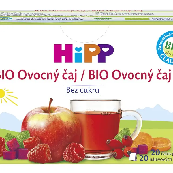 Hipp BIO Ovocný čaj sáčky 20x1,5 g