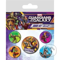 Strážci Galaxie - set odznakov