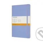 Moleskine - zápisník svetlomodrý (stredný, linajkovaný, mäkká väzba)