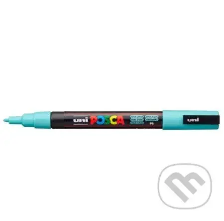 Posca akrylový popisovač PC-3M, 0,9 - 1,3 mm, azurová (s tenkým kulatým hrotem)