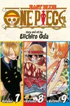 One Piece (Volumes 7, 8 & 9) - Eiichiro Oda - kniha z kategorie Komiksy