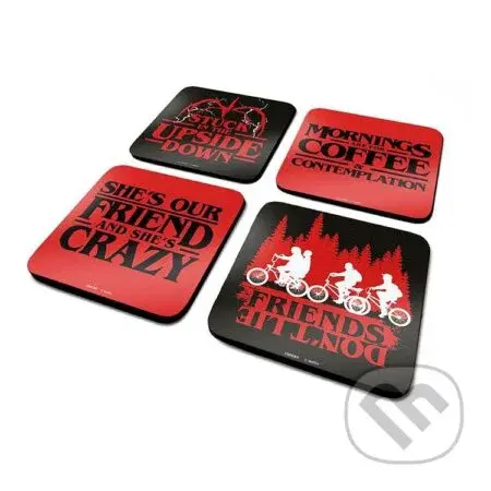 Podtácky Stranger Things - Phrases (4 ks)